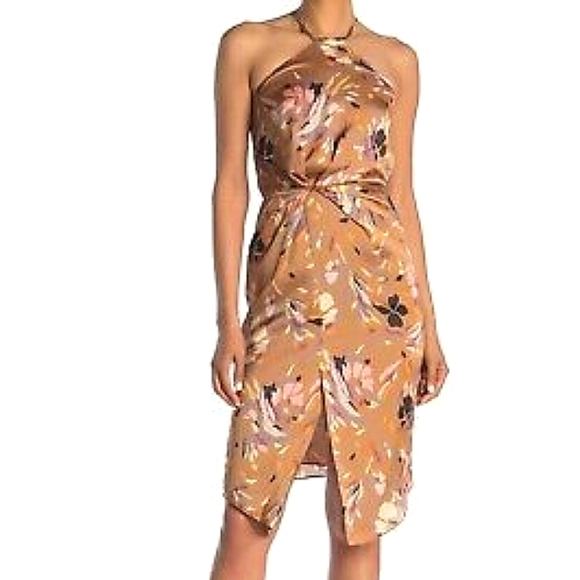 NWT REISS | $370 Paola Halter Dress - Picture 2 of 7